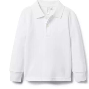 Janie & Jack, The Long Sleeve Pique
Polo, Size 4
